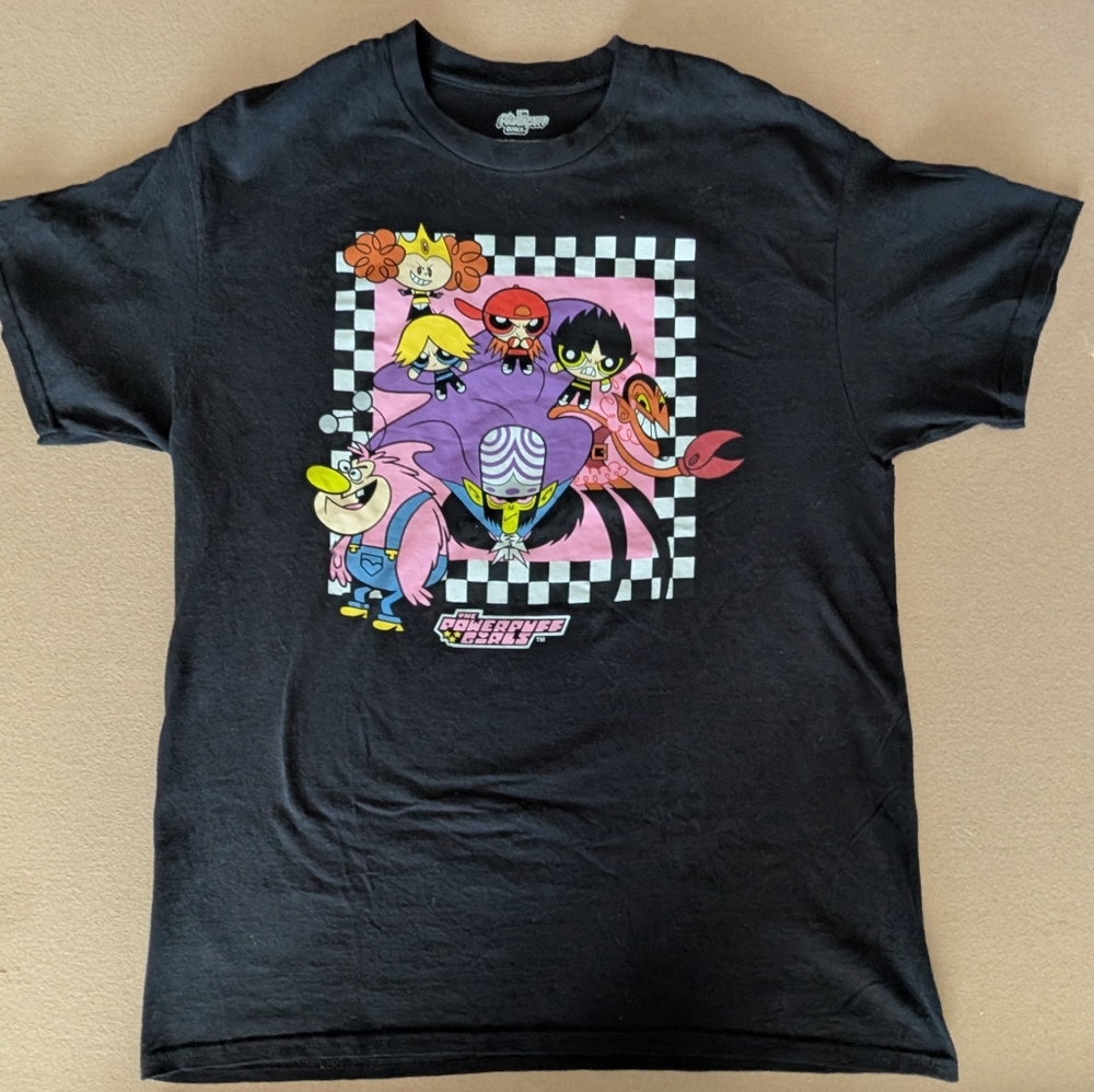 Cartoon Graphic Kids T-Shirt - Black